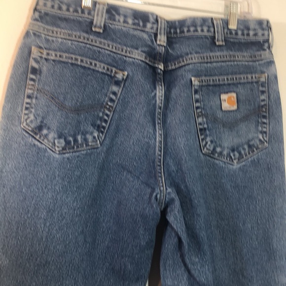 Carhartt jeans size 36x32 medium wash.​ - Picture 4 of 7
